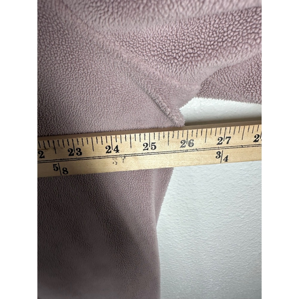32 Degrees Heat Fleece Pullover Womens XXL Purple Snap Neck Mock Neck 6861 - Picture 4 of 7